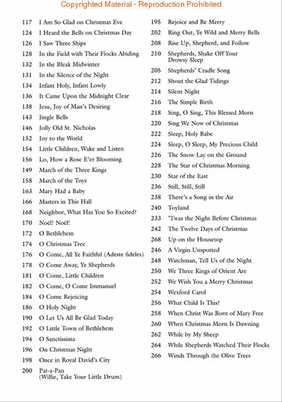 The Big Book of Christmas Songs – 2nd Edition Easy Piano scores gallery preview page 3