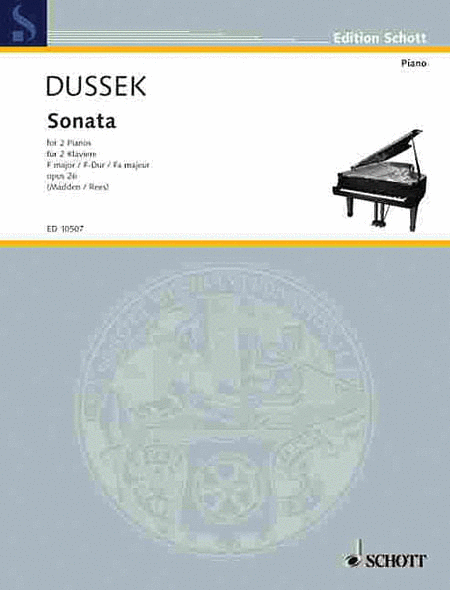 Johann Ladislaus Dussek: Sonata F Major Op. 26