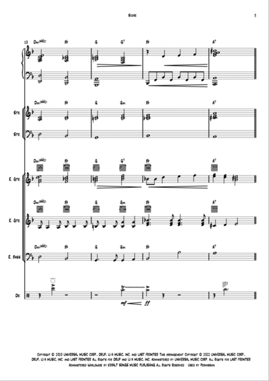 No Time To Die Small Ensemble scores gallery preview page 3
