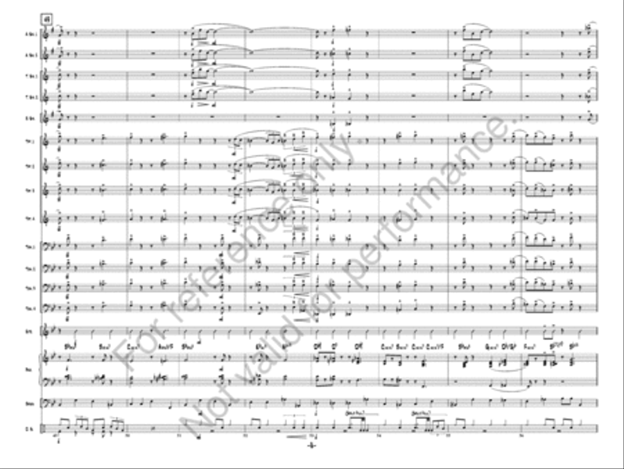 Finishing Brushes Finishing Brushes Jazz Ensemble scores gallery preview page 9