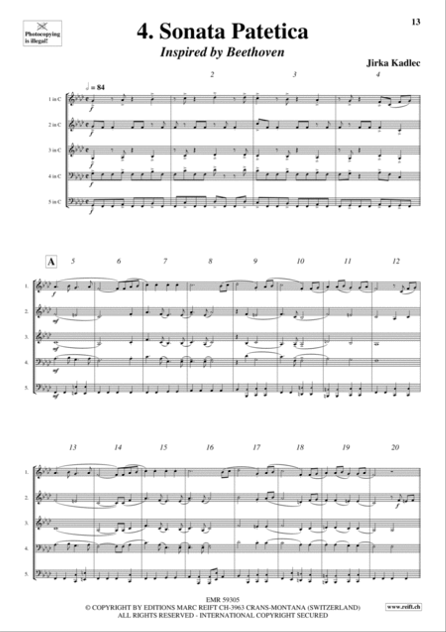 Woodwind Quintet Collection Volume 7 Woodwind Quintet scores gallery preview page 7