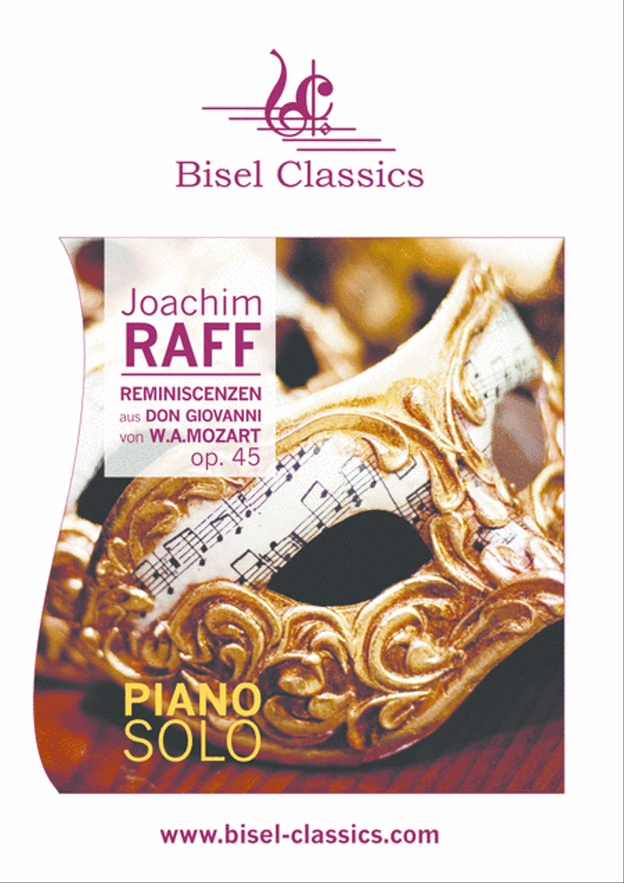 Reminiscenzen aus Don Giovanni von W.A. Mozart, Op. 45 Piano Solo scores gallery preview page 1