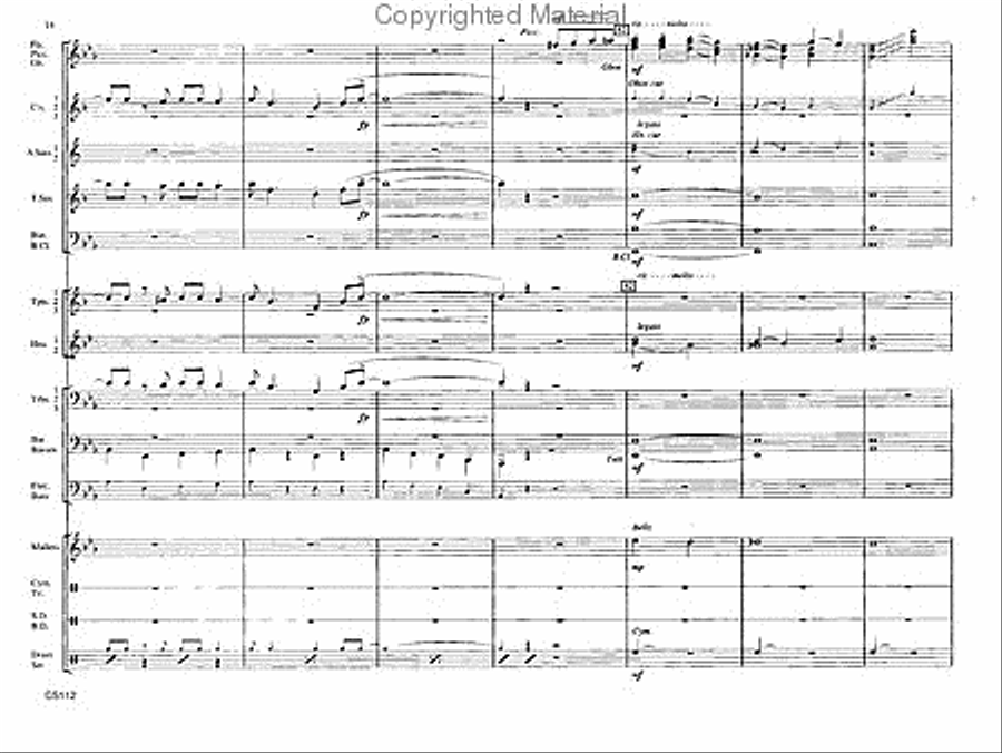 Alexander's Ragtime Band Alexander's Ragtime Band Concert Band scores gallery preview page 14