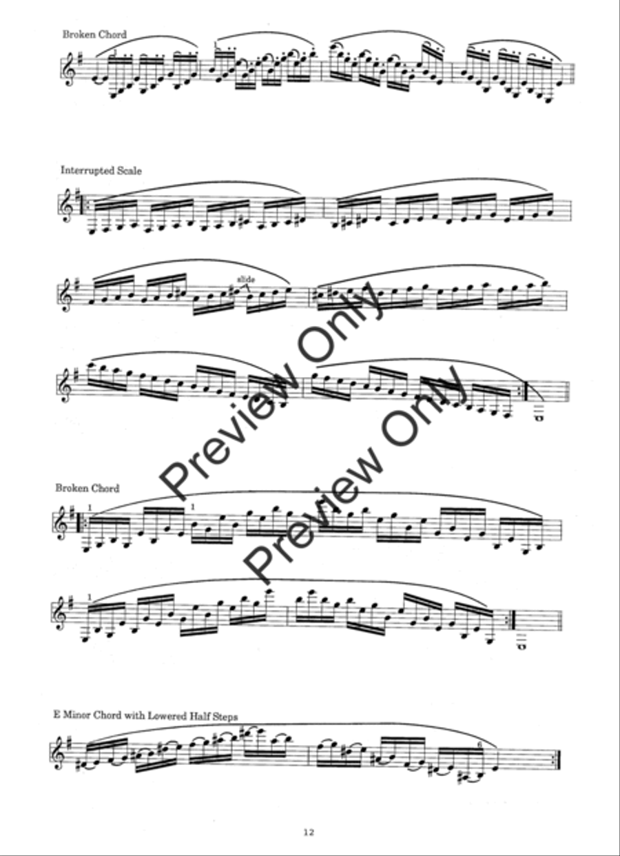 Carl Baermann's Celebrated Method For Clarinet, Part 3 Clarinet scores gallery preview page 18