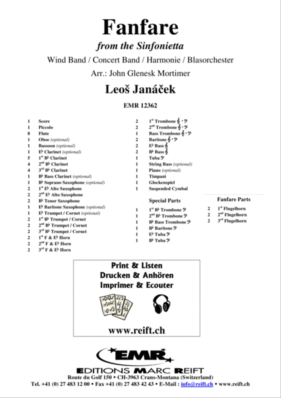 Fanfare Fanfare Concert Band scores gallery preview page 2