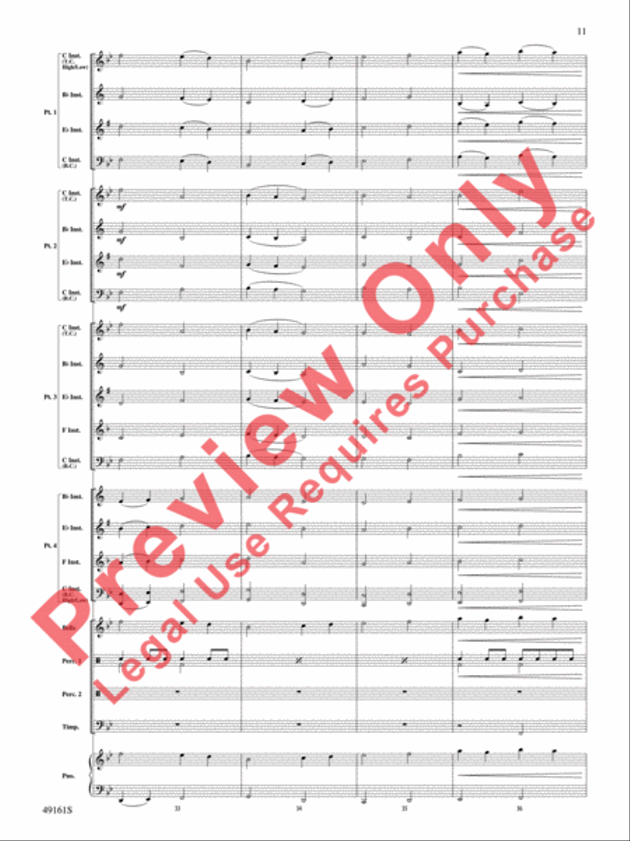 Great Beginnings Great Beginnings Concert Band scores gallery preview page 12