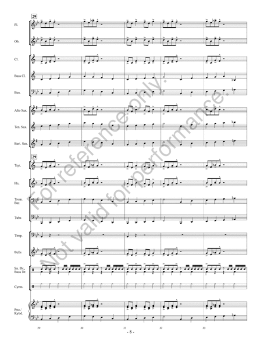 Band Rocks! Concert Band scores gallery preview page 9