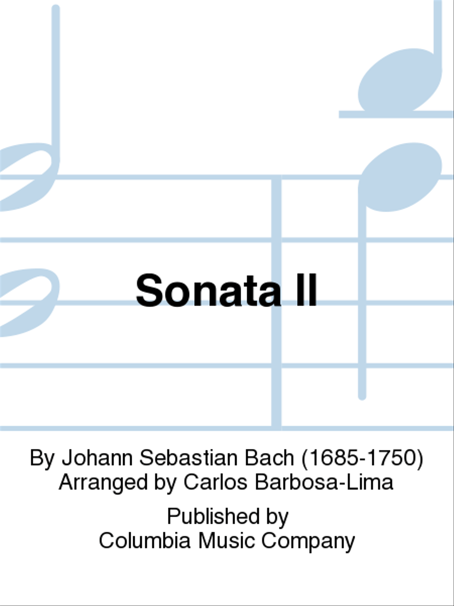 Sonata II Chamber Music scores gallery preview page 1