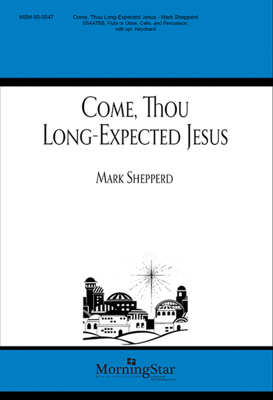 Come, Thou Long-Expected Jesus Divisi scores gallery preview page 1