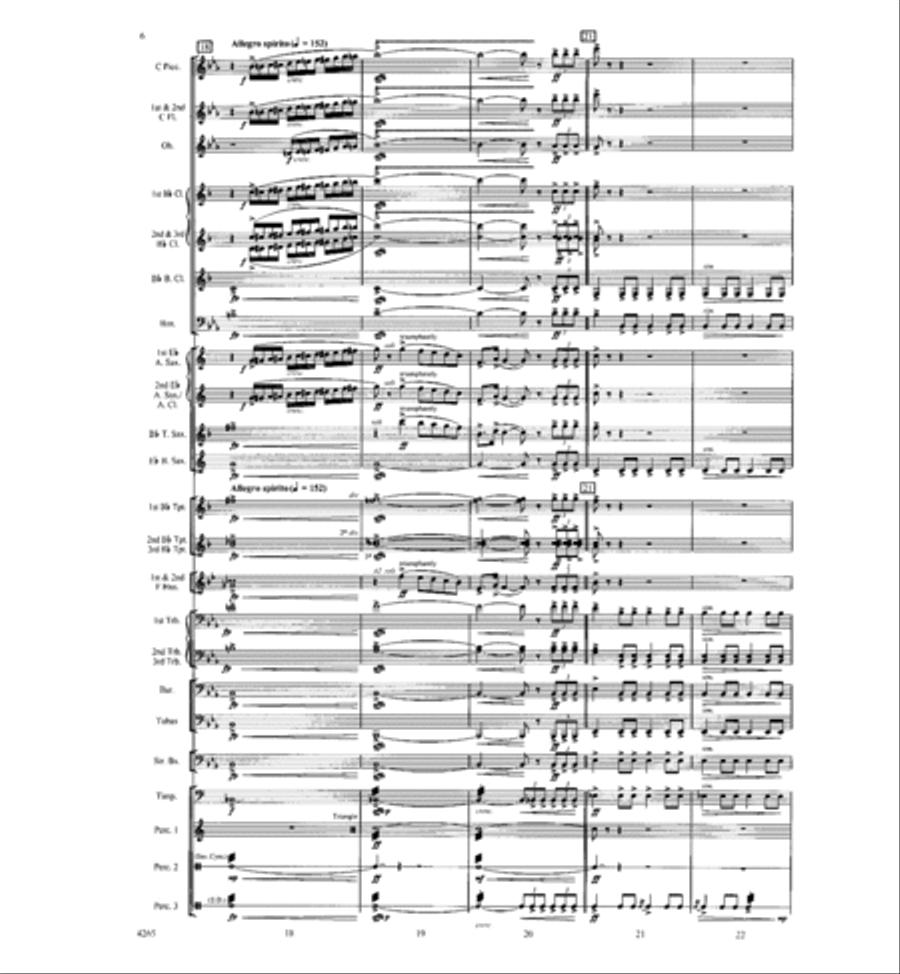 River of Life River of Life Concert Band scores gallery preview page 5