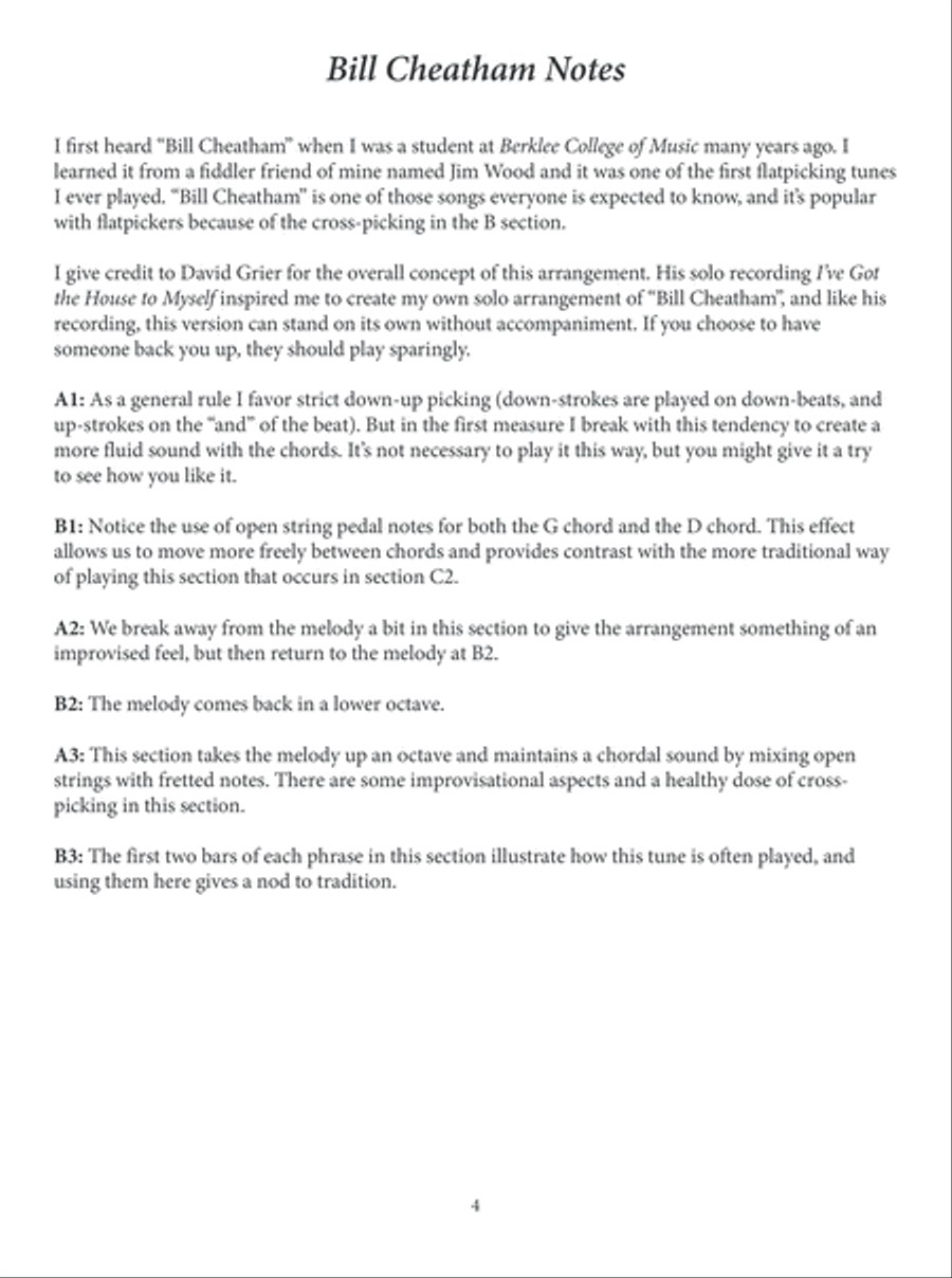 Guitar Picking Tunes - Flatpicking Classics Acoustic Guitar scores gallery preview page 5