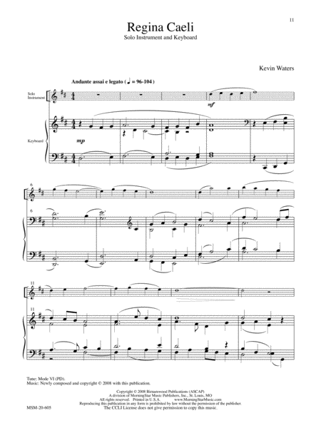 Three Chant-Based Pieces for Solo Instrument and Keyboard image number null