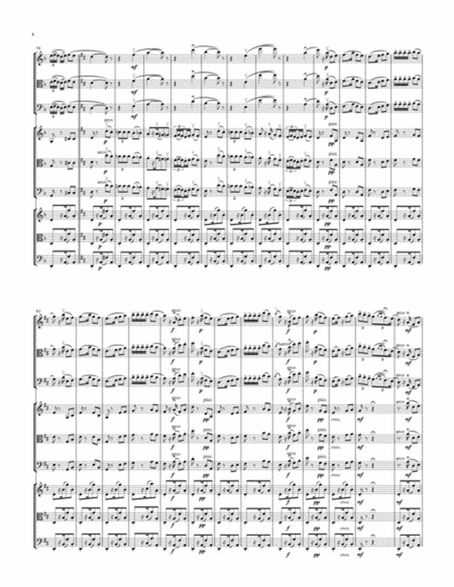 "Habanera" from Bizet's Carmen - for String Trio (ANY COMBINATION) - Score & Parts. image number null