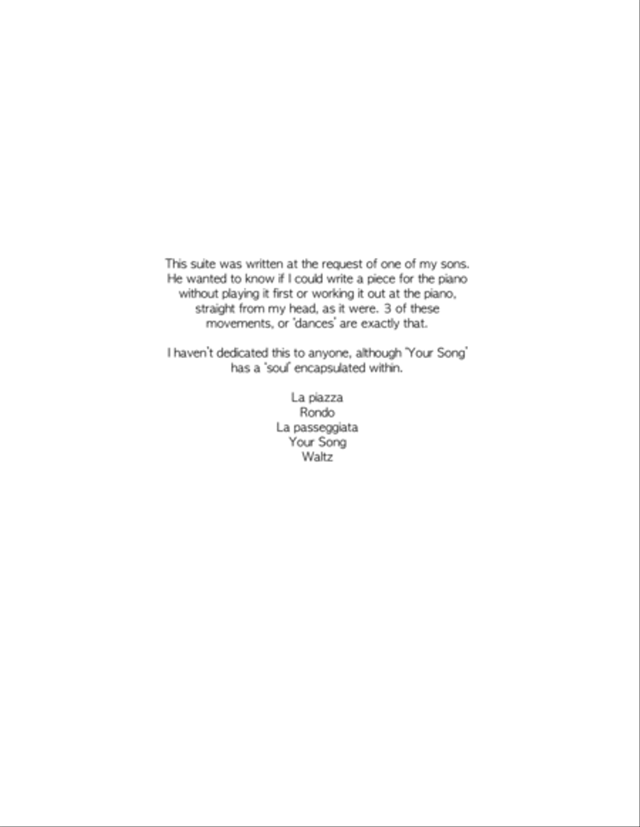 Your Song Your Song Piano Solo scores gallery preview page 2