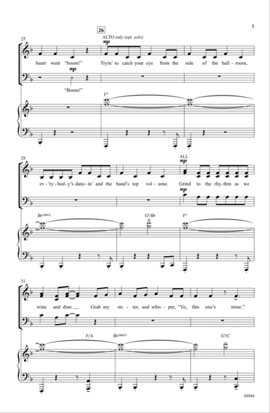 Helpless Choir scores gallery preview page 4