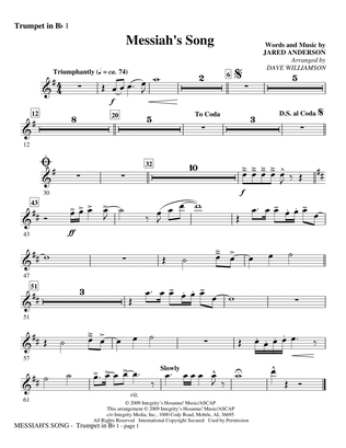 Messiah's Song - Bb Trumpet 1
