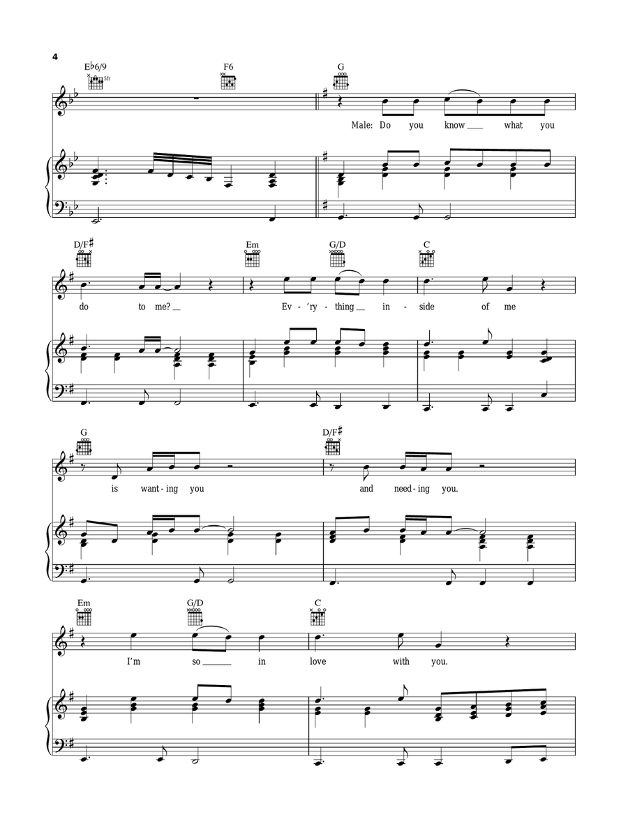 Let's Make Love Acoustic Guitar scores gallery preview page 4