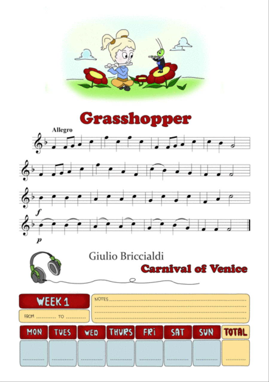 Play with fun! Flute Solo scores gallery preview page 5