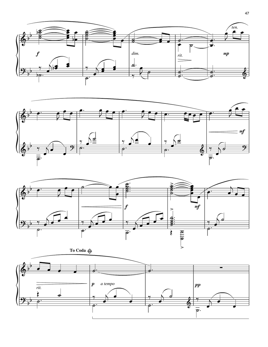 A Time For Us (Love Theme) (from Romeo And Juliet) (arr. Phillip Keveren) Piano Solo scores gallery preview page 2
