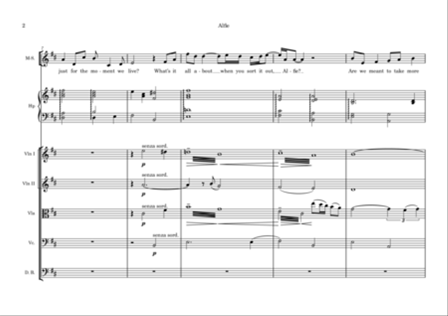 Alfie String Orchestra scores gallery preview page 2