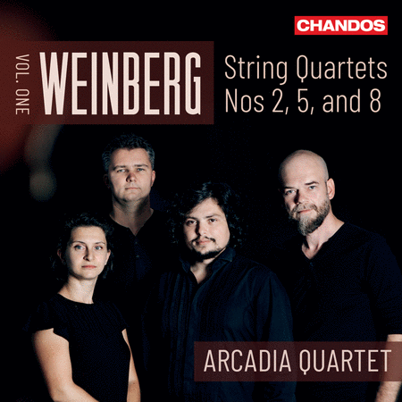 Weinberg: String Quartets, Vol.1 - Nos. 2, 5, & 8