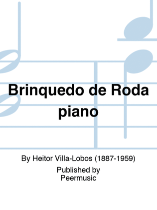 Book cover for Brinquedo de Roda piano