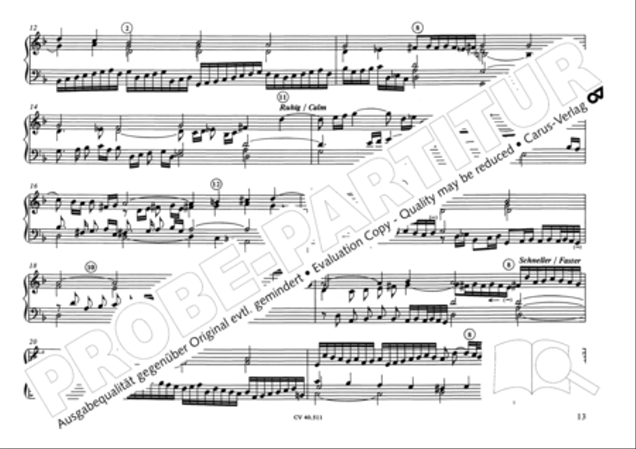 Orgelwerke des 16.-18. Jahrhunderts Piano scores gallery preview page 20