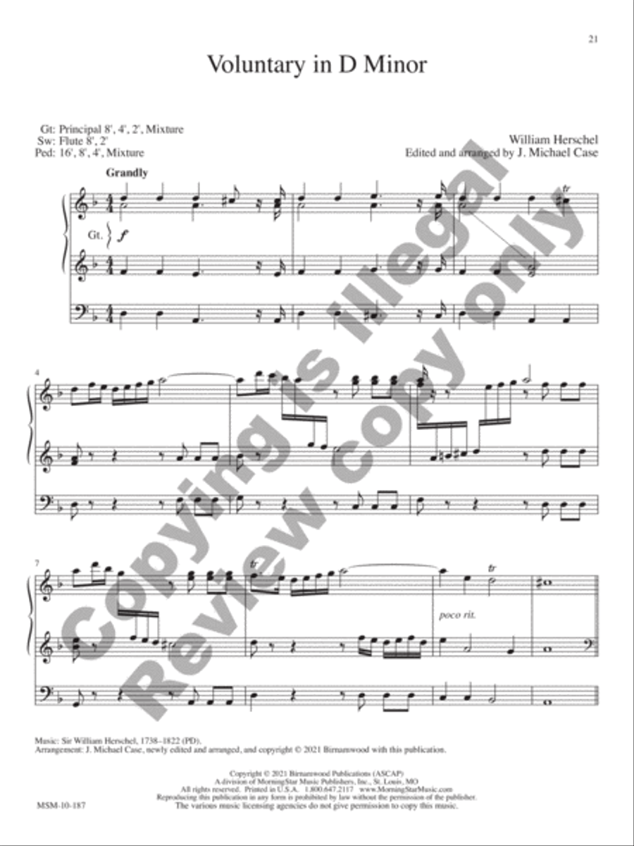 10 Transcriptions & Arrangements for Organ, Volume 2 Organ scores gallery preview page 9