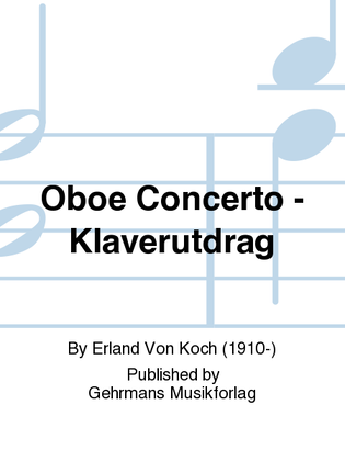 Oboe Concerto - Klaverutdrag