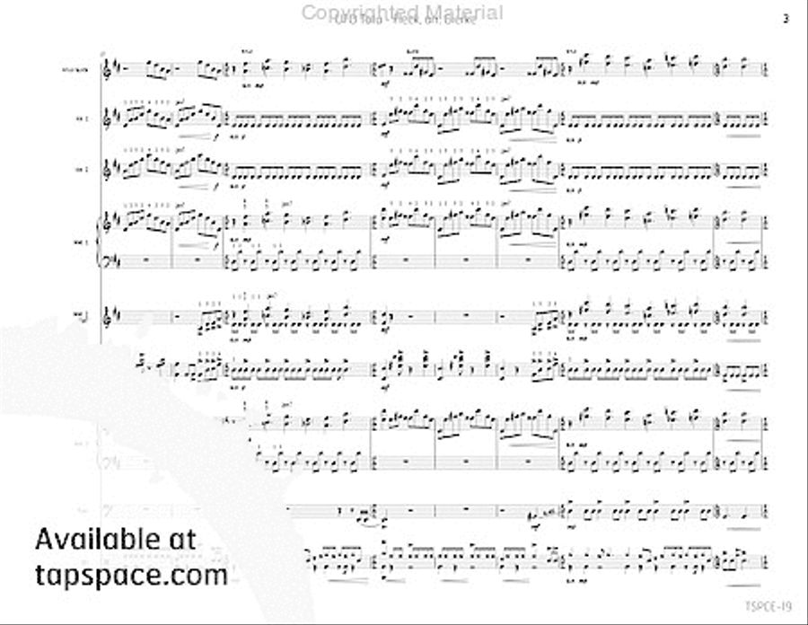UFO Tofu UFO Tofu Percussion Ensemble scores gallery preview page 8