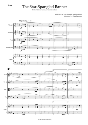 The Star-Spangled Banner - EUA Hymn (Strings Quartet) Piano