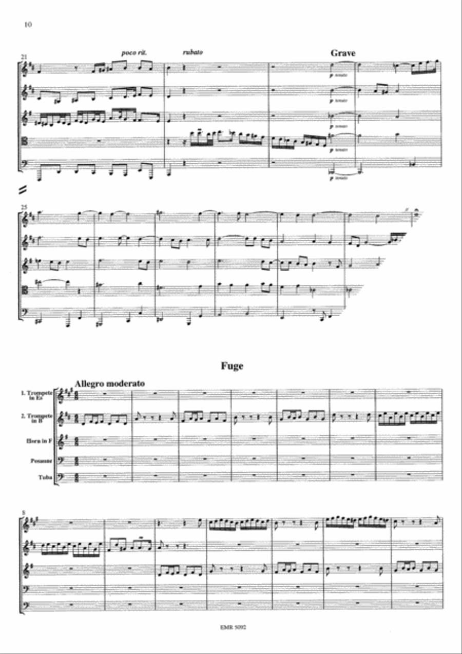 Toccata, Adagio & Fuge C-Dur