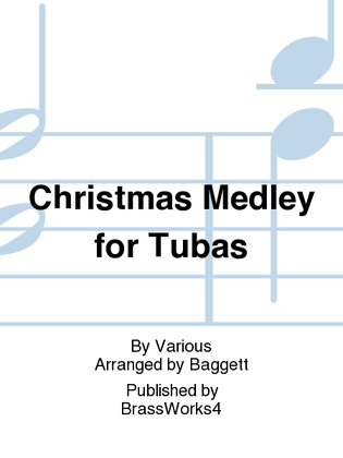 Book cover for Christmas Medley for Tubas