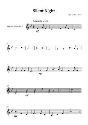 Silent Night - French horn solo