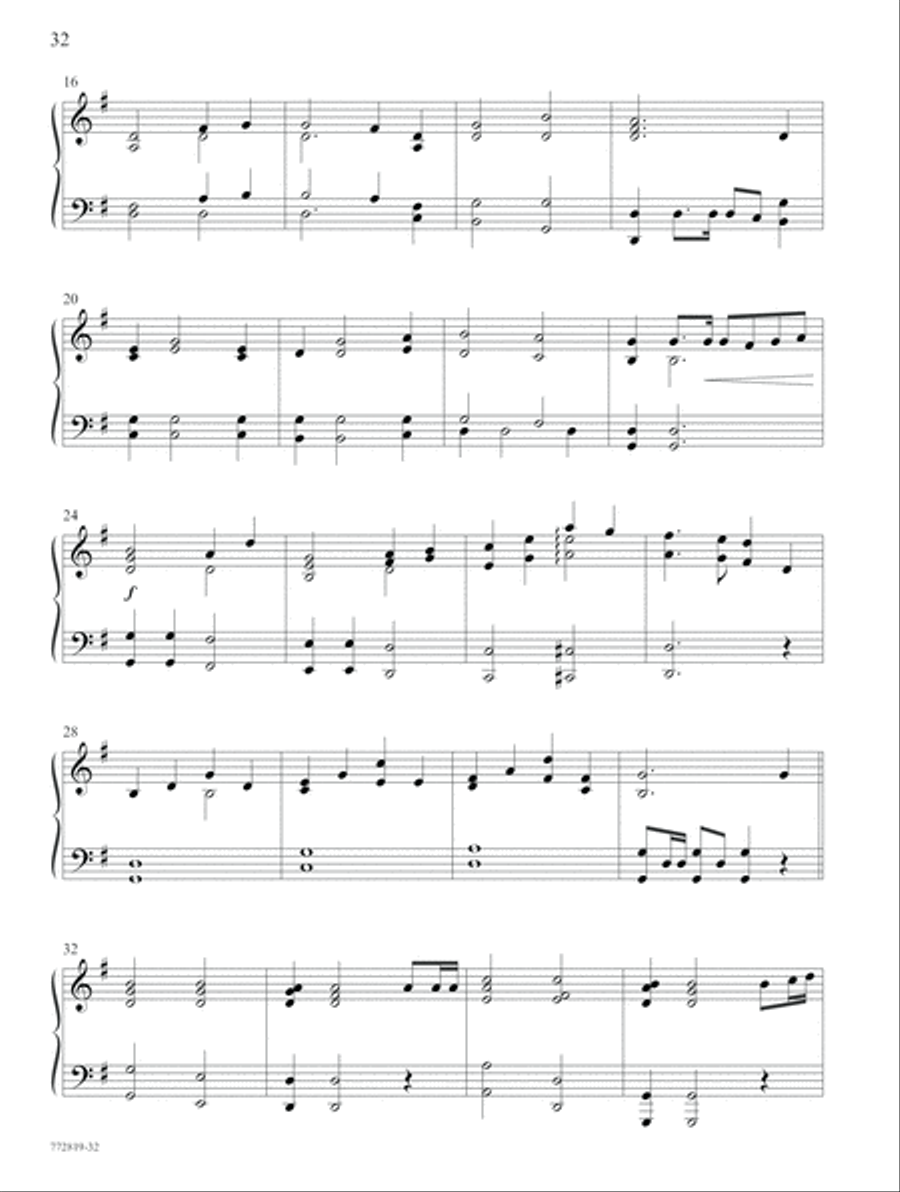 Measureless the Love of God Piano Solo scores gallery preview page 21