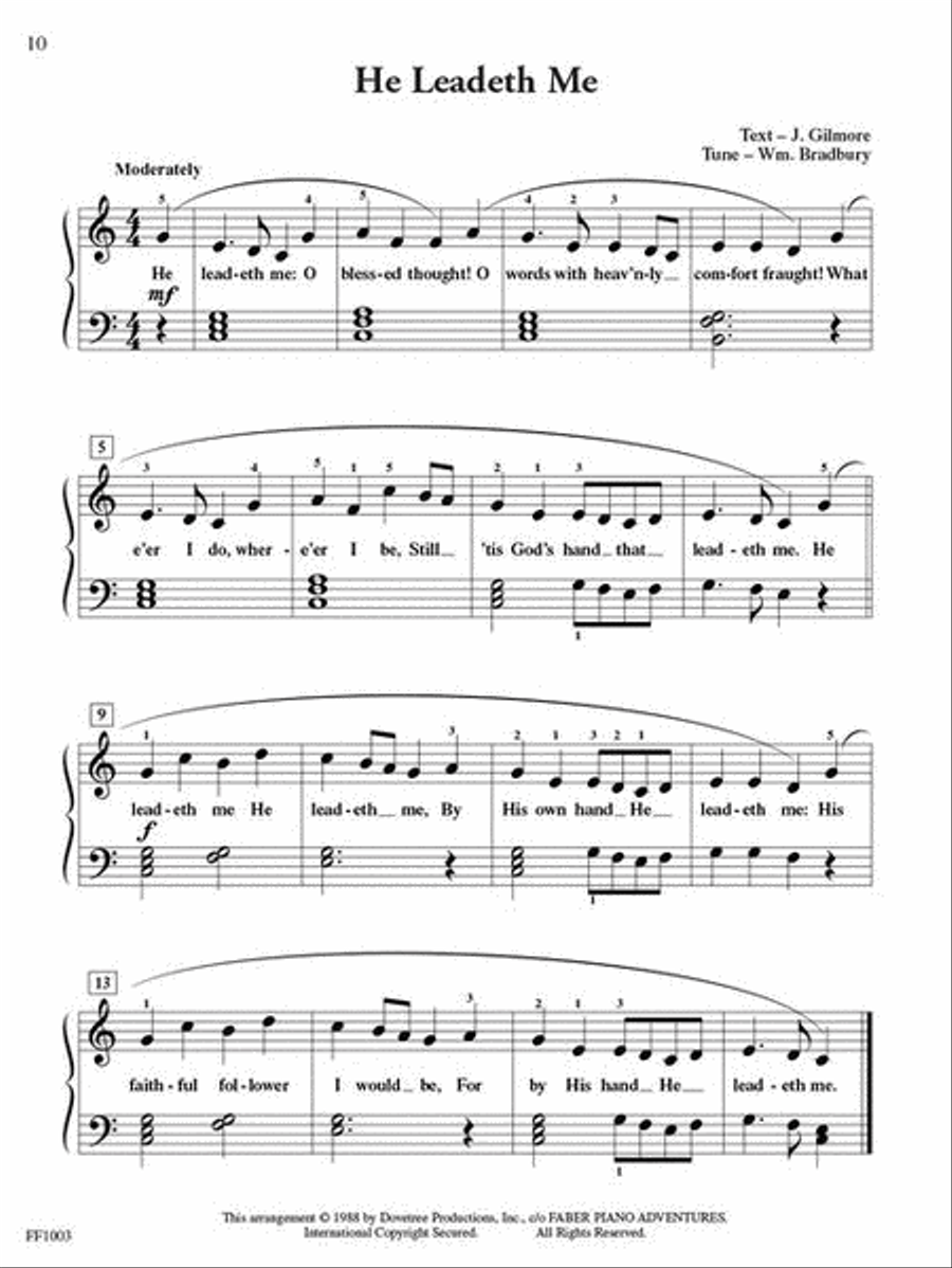 ChordTime® Piano Hymns Voice scores gallery preview page 4