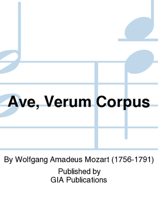 Book cover for Ave, Verum Corpus