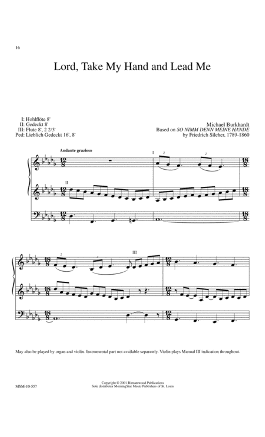 Voluntaries for Worship Organ scores gallery preview page 6
