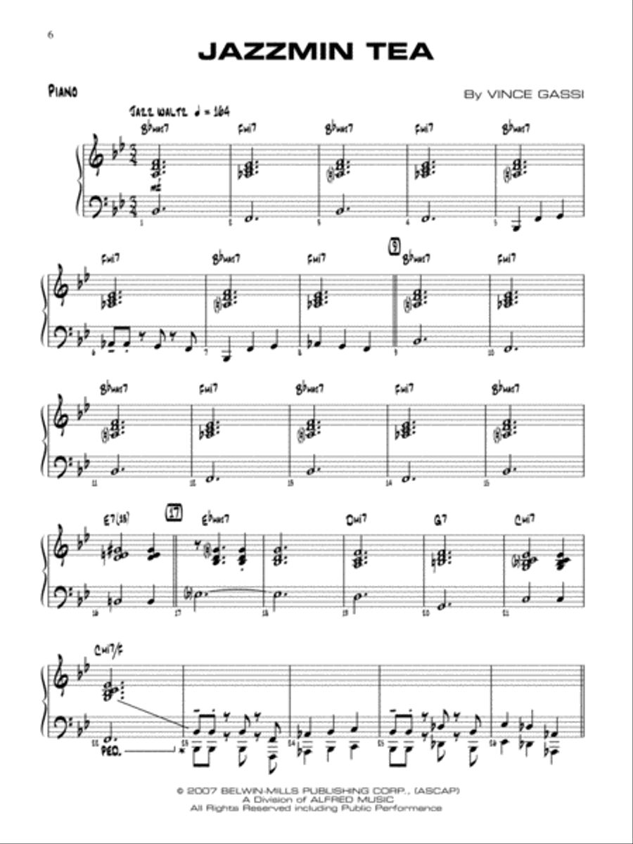 First Year Charts Collection for Jazz Ensemble Jazz Ensemble scores gallery preview page 4