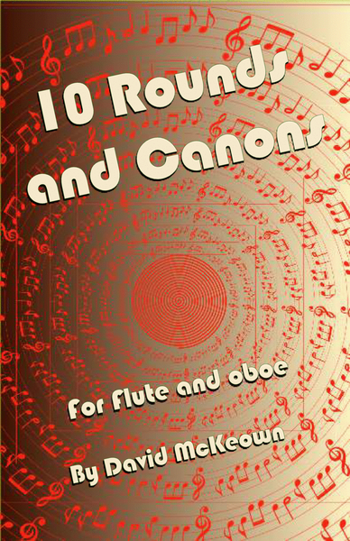 10 Rounds and Canons for Flute and Oboe Duet