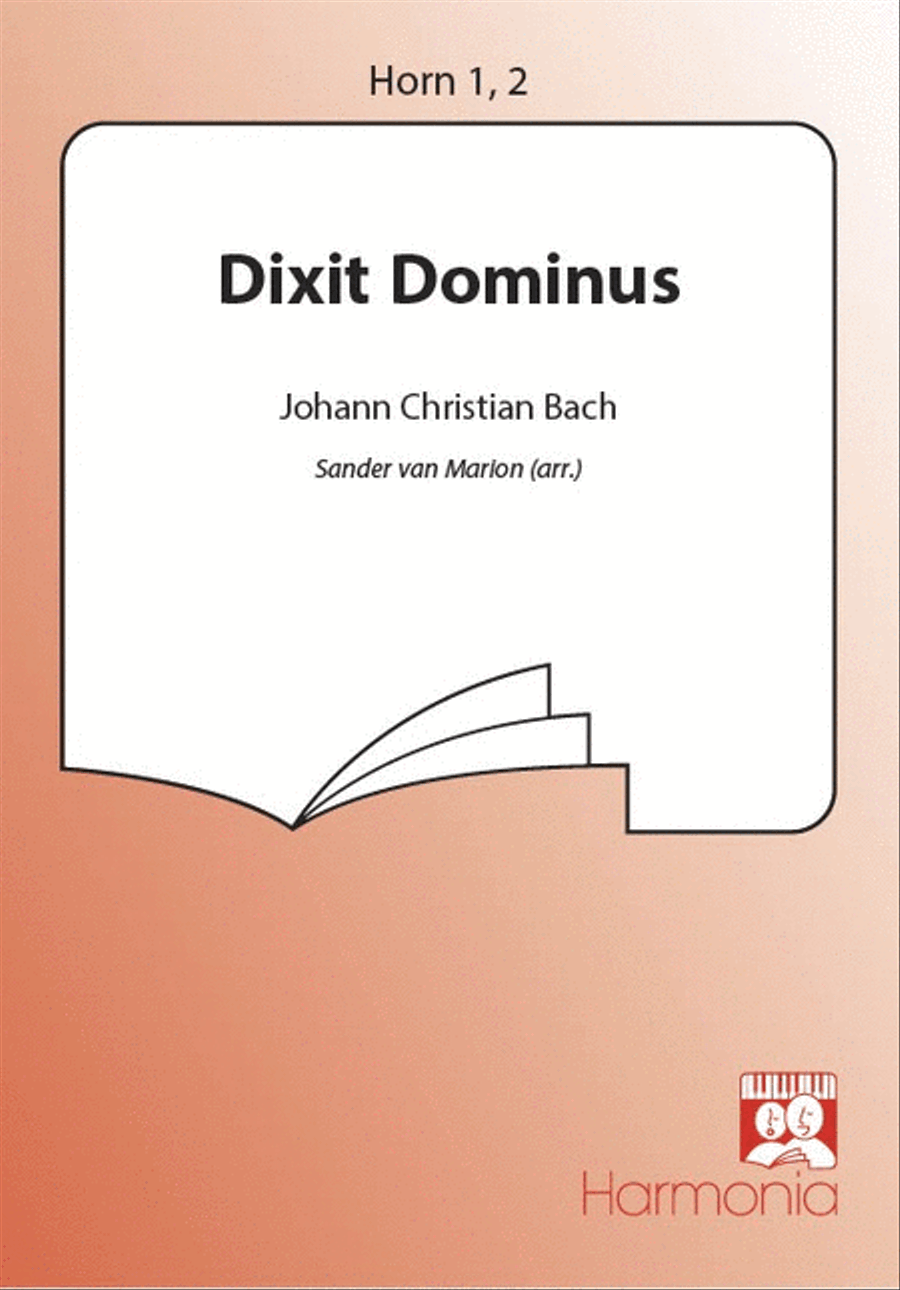 Dixit Dominus Dixit Dominus 4-Part scores gallery preview page 1