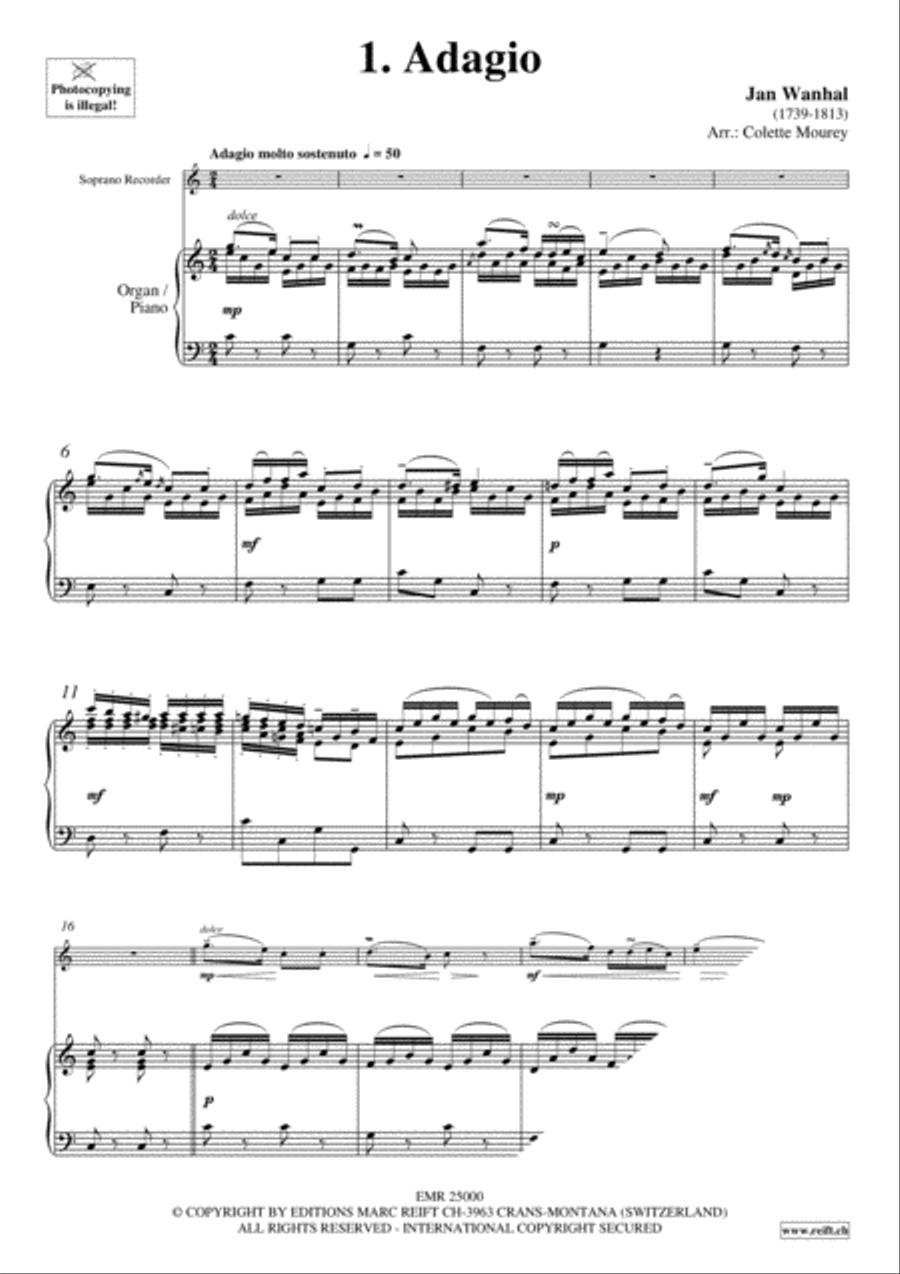 40 Greatest Classic Hits Vol. 1 Soprano Recorder scores gallery preview page 3
