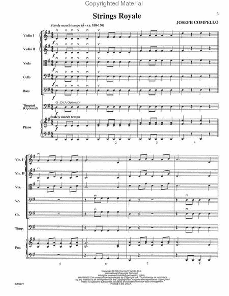 Strings Royale String Orchestra scores gallery preview page 2