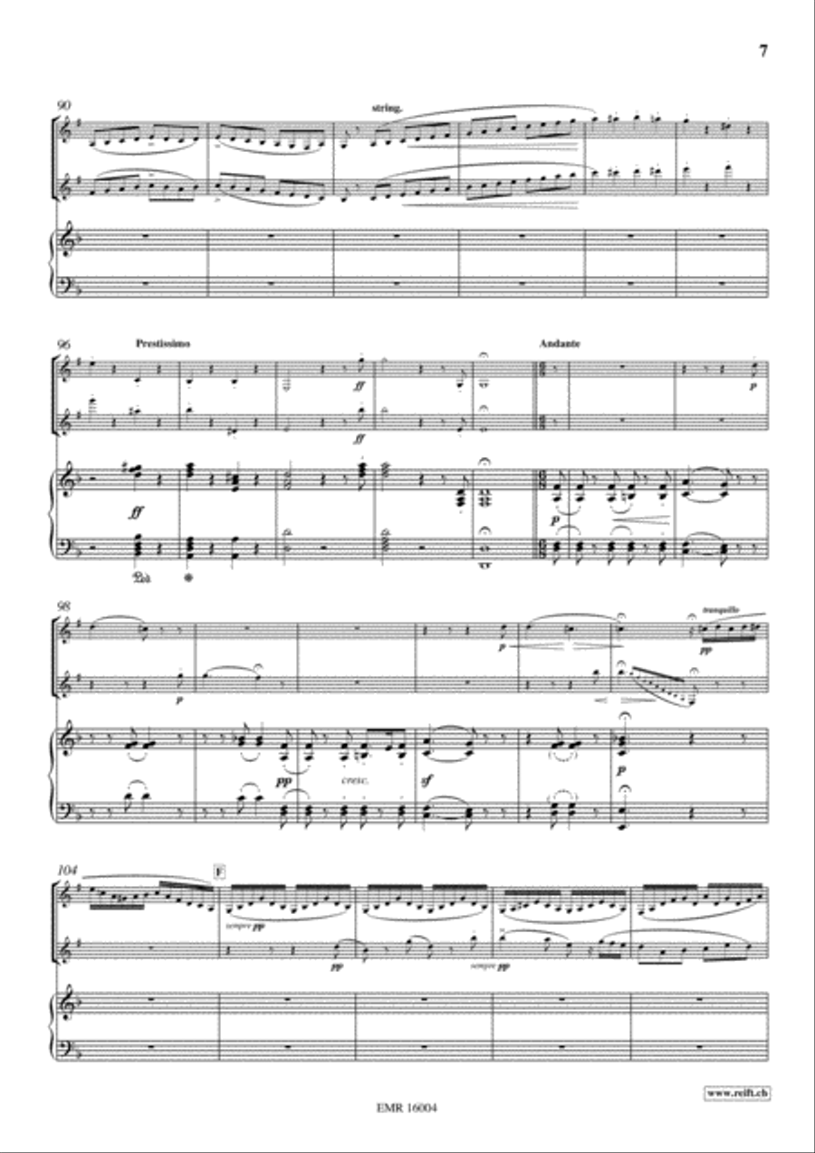 Concertpiece No. 2 Clarinet Duet scores gallery preview page 9