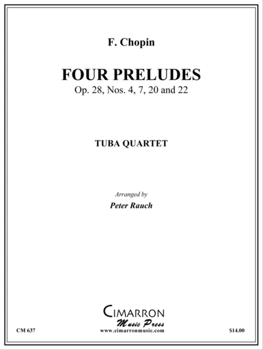 Four Preludes EETT scores gallery preview page 1