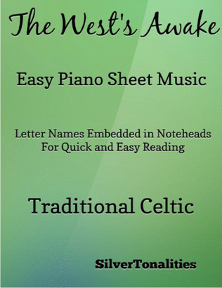 Book cover for The West's Awake Easy Piano Sheet Music