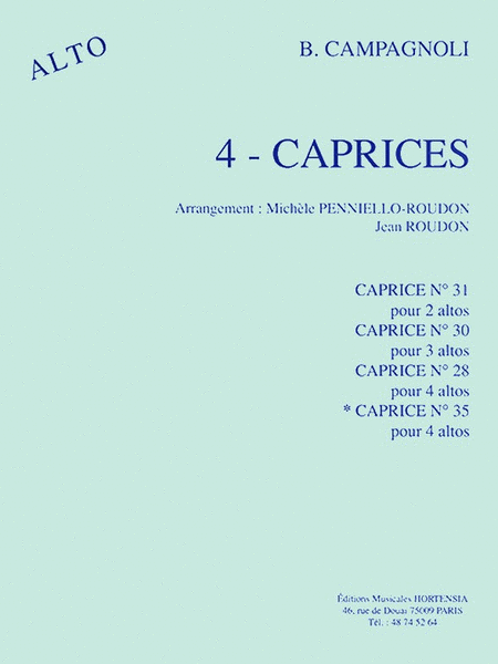 Caprice No.35 (violas 4 Or More)