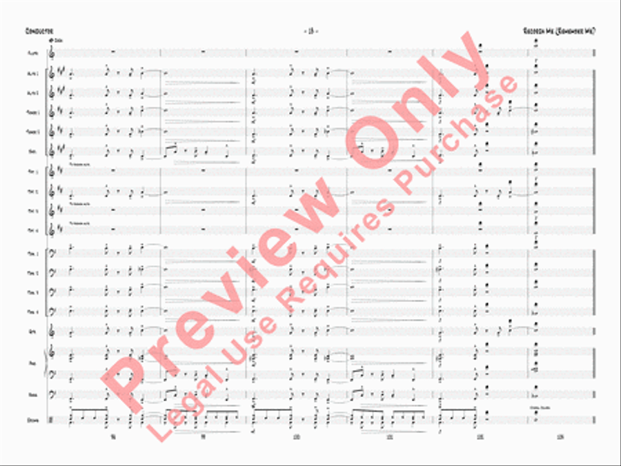 Recorda Me Recorda Me Jazz Ensemble scores gallery preview page 16