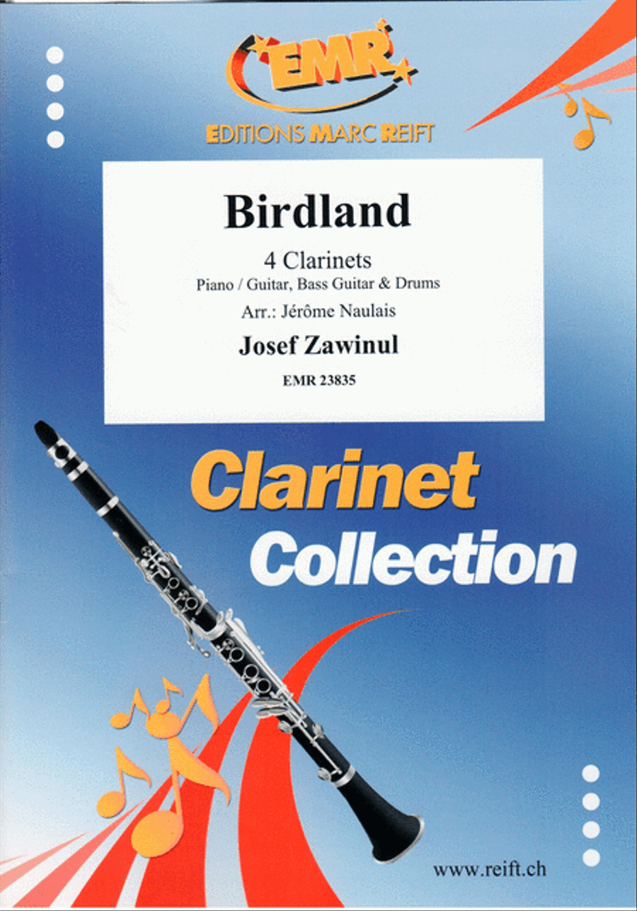 Birdland Birdland Clarinet scores gallery preview page 1