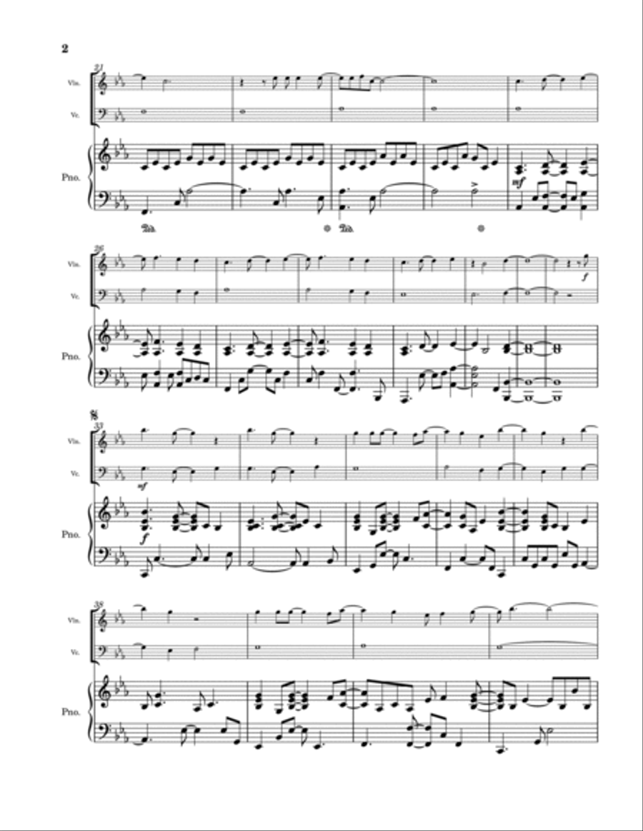 Turning Tables Piano Trio scores gallery preview page 2